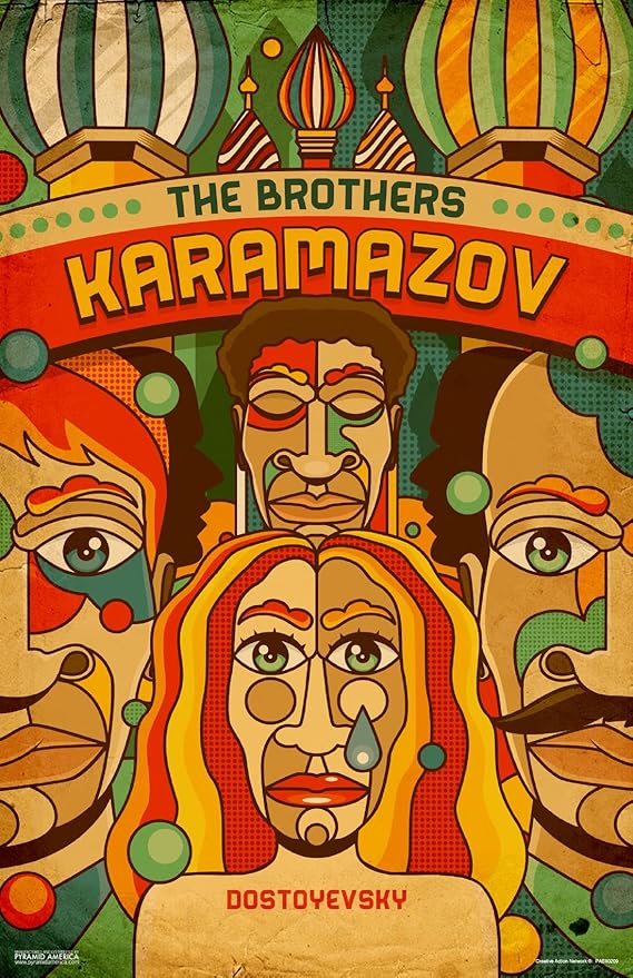 The Brothers Karamazov by F. Dostoevsky